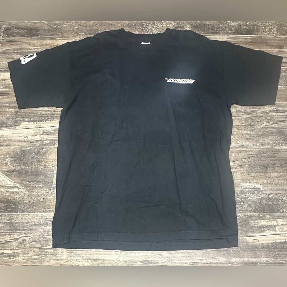 Vintage 1998 Avengers Warner Bros Tee - Murina - Made USA - Black XL - GUC
